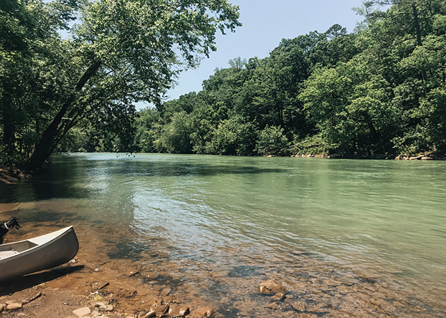 Floating the Mulberry River